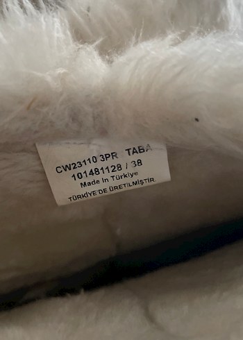 Kahverengi Süet Kürklü Kadın Dolgu Topuk Bot - Görsel 5