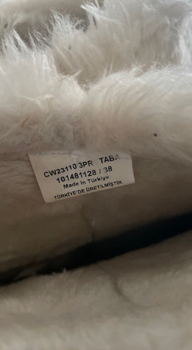 Kahverengi Süet Kürklü Kadın Dolgu Topuk Bot - Görsel 5