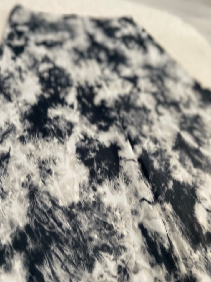 Gri Batik Desenli Uzun Bohem Etek - Görsel 2