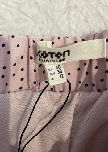 Pembe Piliseli Uzun Kadın Etek - Görsel 4