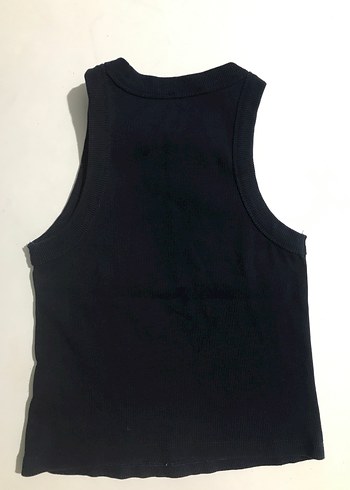 Siyah Yüksek Yakalı Kadın Atlet - Görsel 2