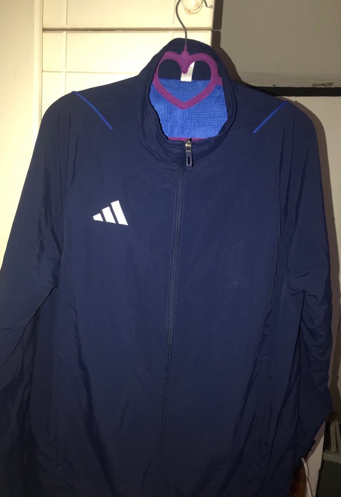 Erkek  Lacivert Yüksek Yakalı Fermuarlı Ceket - Görsel 4