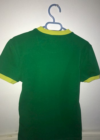 Yeşil Parlak Kısa Kollu Erkek Tişört - Görsel 2