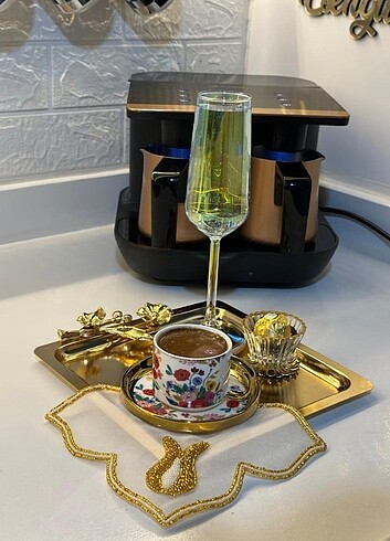 Zara Home Kahve sunum pecetesi