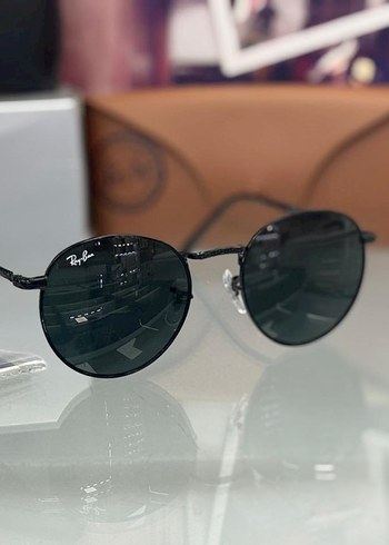 Bej Transparan Ray-Ban Kadın Güneş Gözlüğü - Görsel 2