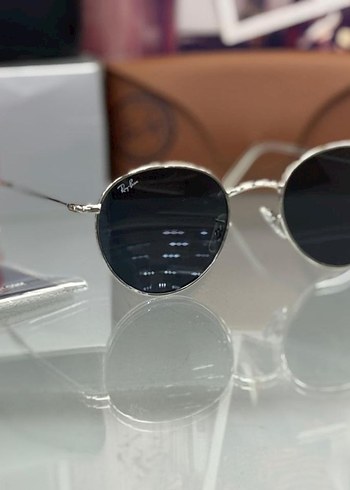 Bej Transparan Ray-Ban Kadın Güneş Gözlüğü - Görsel 5