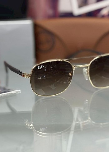 Bej Transparan Ray-Ban Kadın Güneş Gözlüğü - Görsel 4