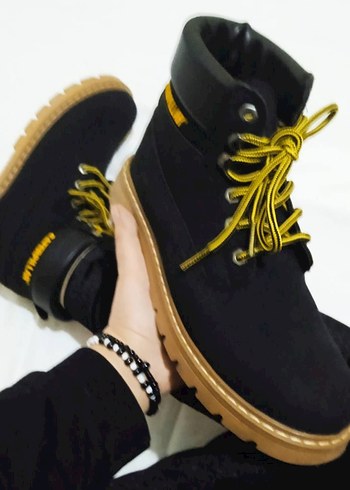 Siyah Caterpillar Erkek Günlük Bot - Görsel 2