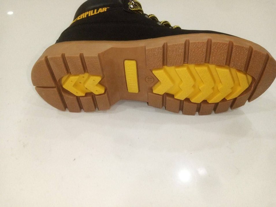 Siyah Caterpillar Erkek Günlük Bot - Görsel 4