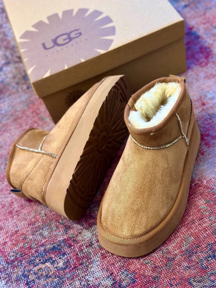 UGG PLATFORM TABAN KADIN BOT - Görsel 2