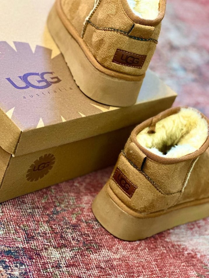 UGG PLATFORM TABAN KADIN BOT - Görsel 3