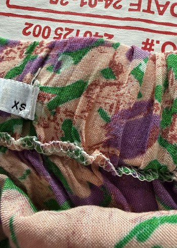 Çok Renkli Pilili Kadın etek - Görsel 2