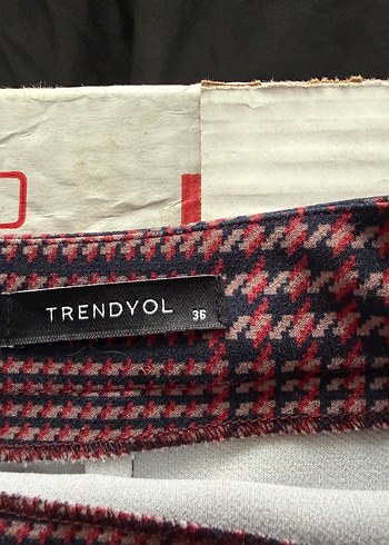 Parçalı Midi Etek - Görsel 2