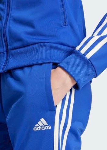 Mavi Çizgili Kadın Eşofman Takımı - Görsel 3