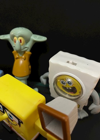 Renkli Sünger Bob ve Arkadaşları Figür Seti - Görsel 6