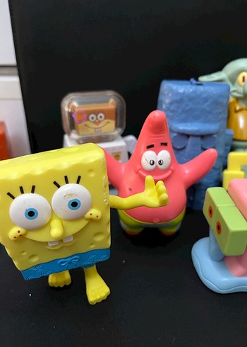 Renkli Sünger Bob ve Arkadaşları Figür Seti - Görsel 2