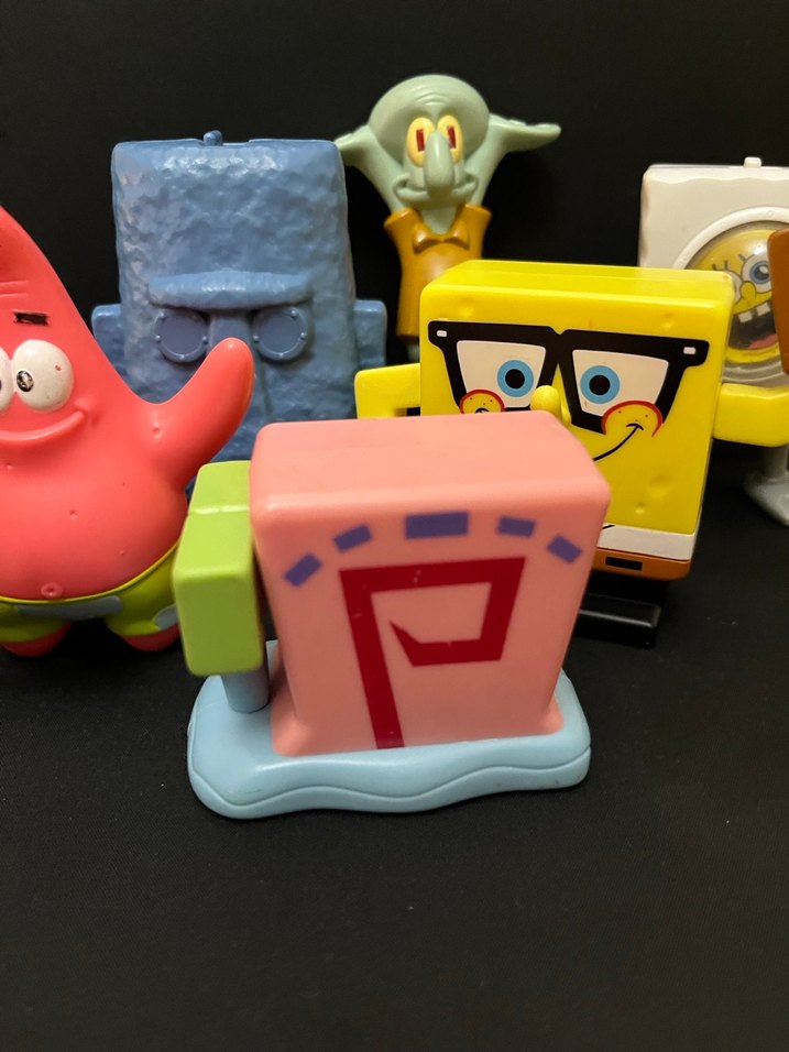 Renkli Sünger Bob ve Arkadaşları Figür Seti - Görsel 4