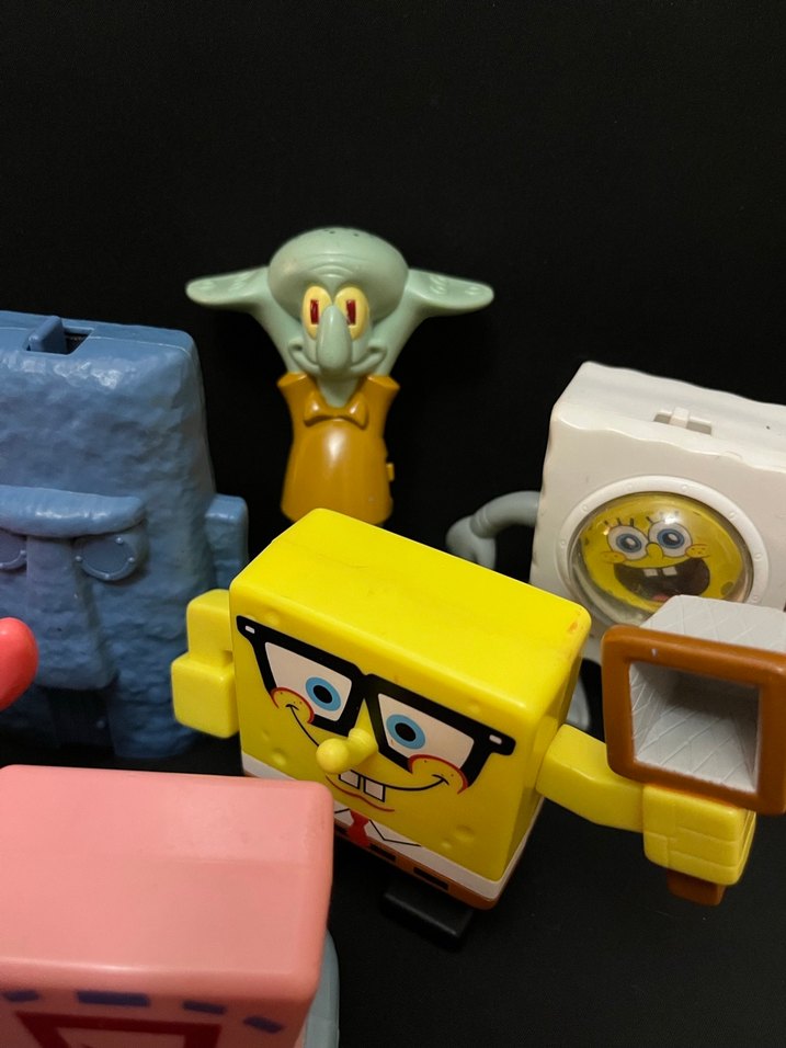 Renkli Sünger Bob ve Arkadaşları Figür Seti - Görsel 5