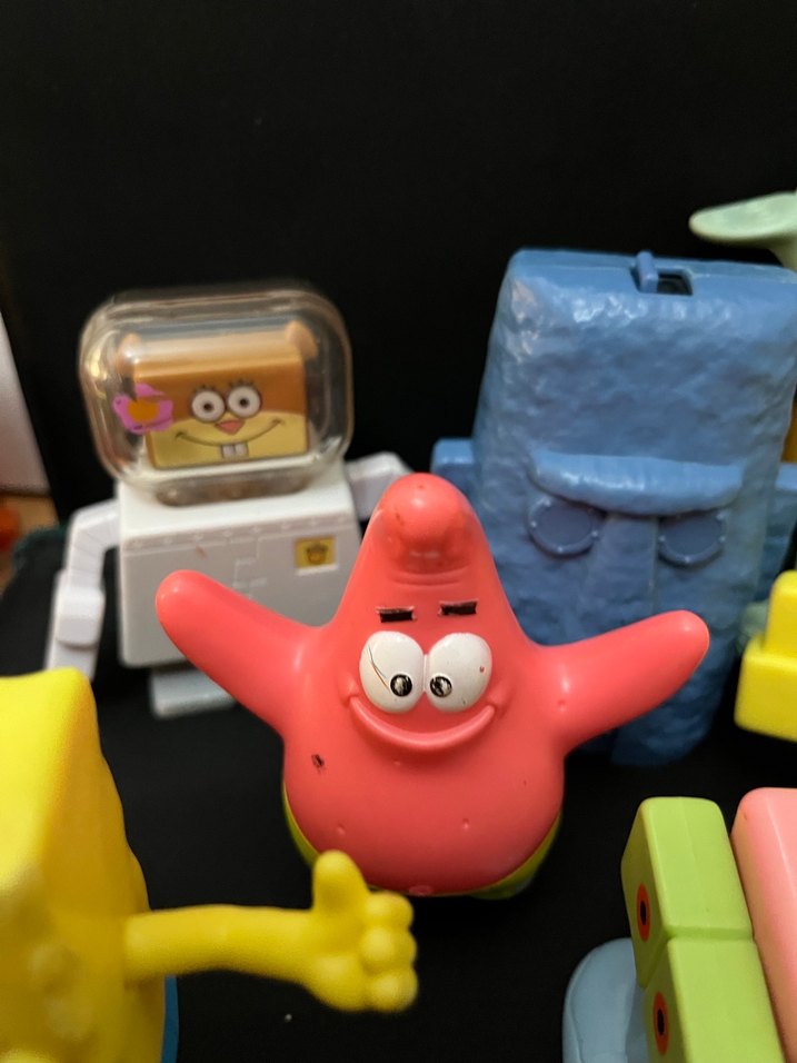 Renkli Sünger Bob ve Arkadaşları Figür Seti - Görsel 3