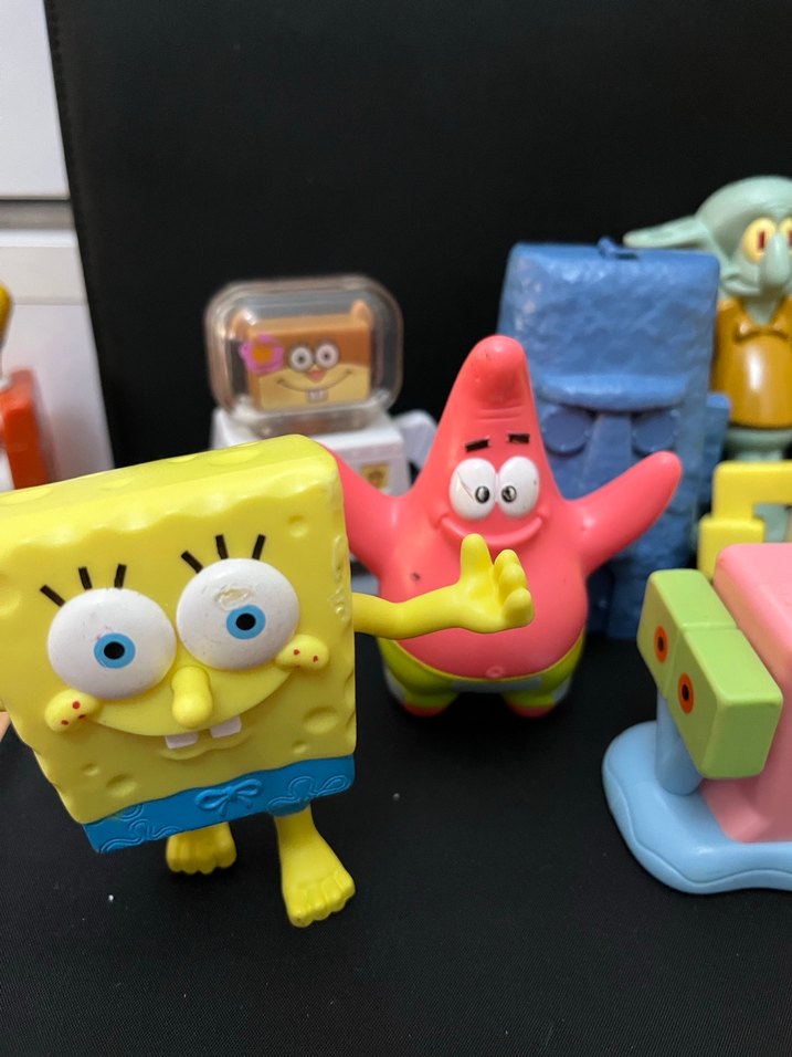 Renkli Sünger Bob ve Arkadaşları Figür Seti - Görsel 2