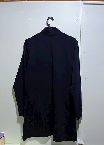 Uzun Fermuarlı Spor Stil Günlük Hırka - Görsel 4