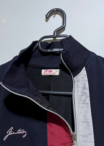 Uzun Fermuarlı Spor Stil Günlük Hırka - Görsel 3