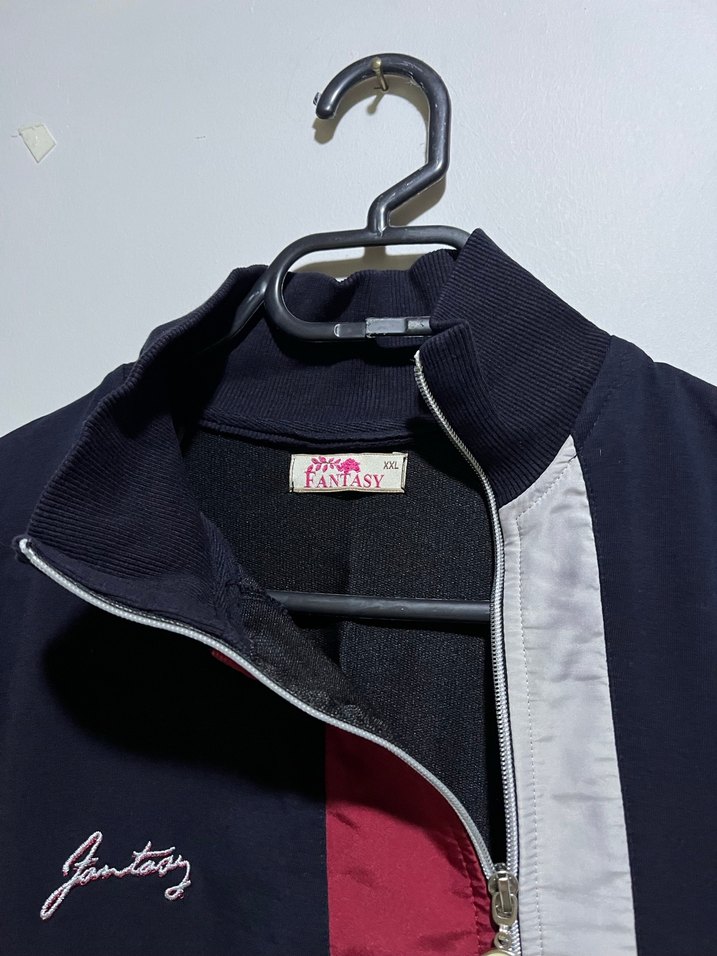 Uzun Fermuarlı Spor Stil Günlük Hırka - Görsel 3