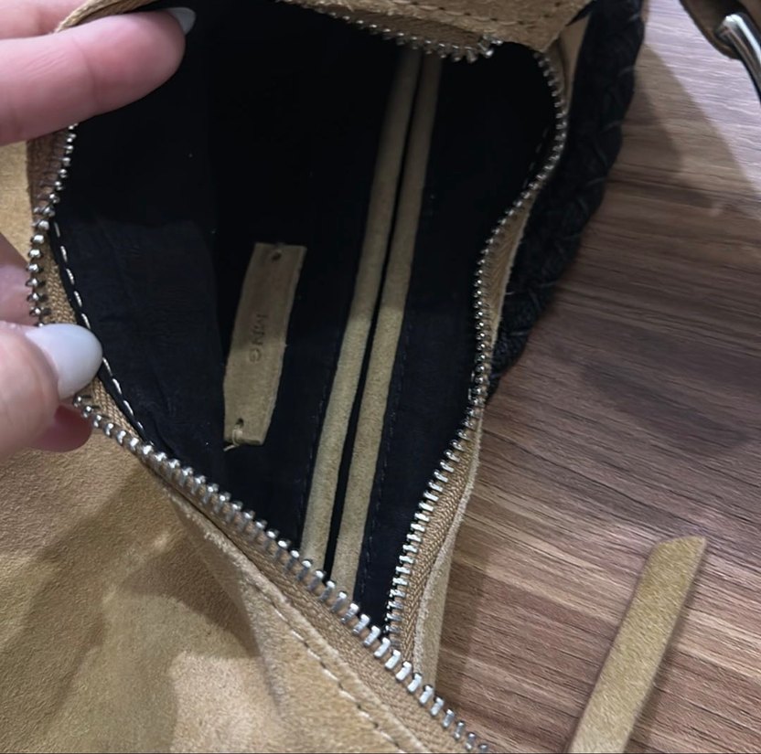 Mango Deri çanta - Görsel 2