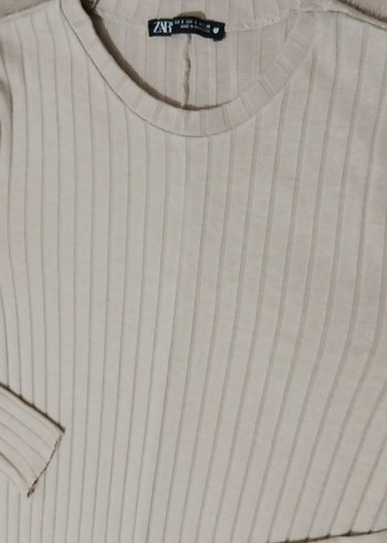 Zara Gri Kadın Uzun Pilili Elbise - Görsel 4