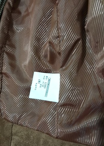 Bej Süet Kadın Ceket - Görsel 5