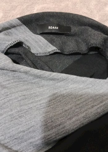 Gri Renkli Uzun Tunik - Görsel 5