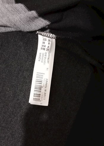 Gri Renkli Uzun Tunik - Görsel 6