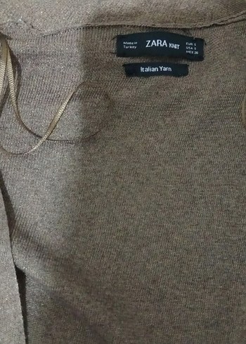 Zara Uzun ince S beden üst - Görsel 5