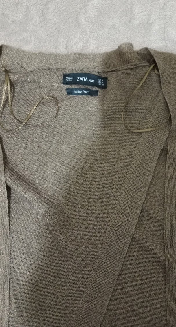 Zara Uzun ince S beden üst - Görsel 4