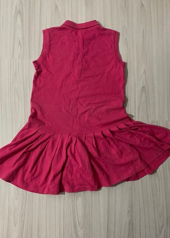 Pembe Kolsuz Kız Çocuk Elbise - Görsel 2