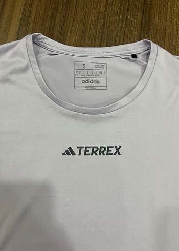 adidas Terrex Beyaz unısex Kısa Kollu Tişört - Görsel 2