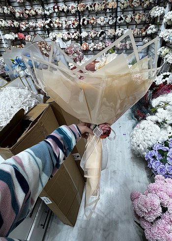 Dantel Detaylı Bohem Gelin Buketi - Görsel 2