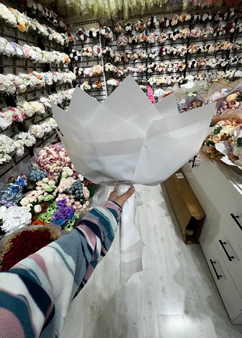 Dantel Detaylı Mor Bohem Saç Aksesuarı - Görsel 2