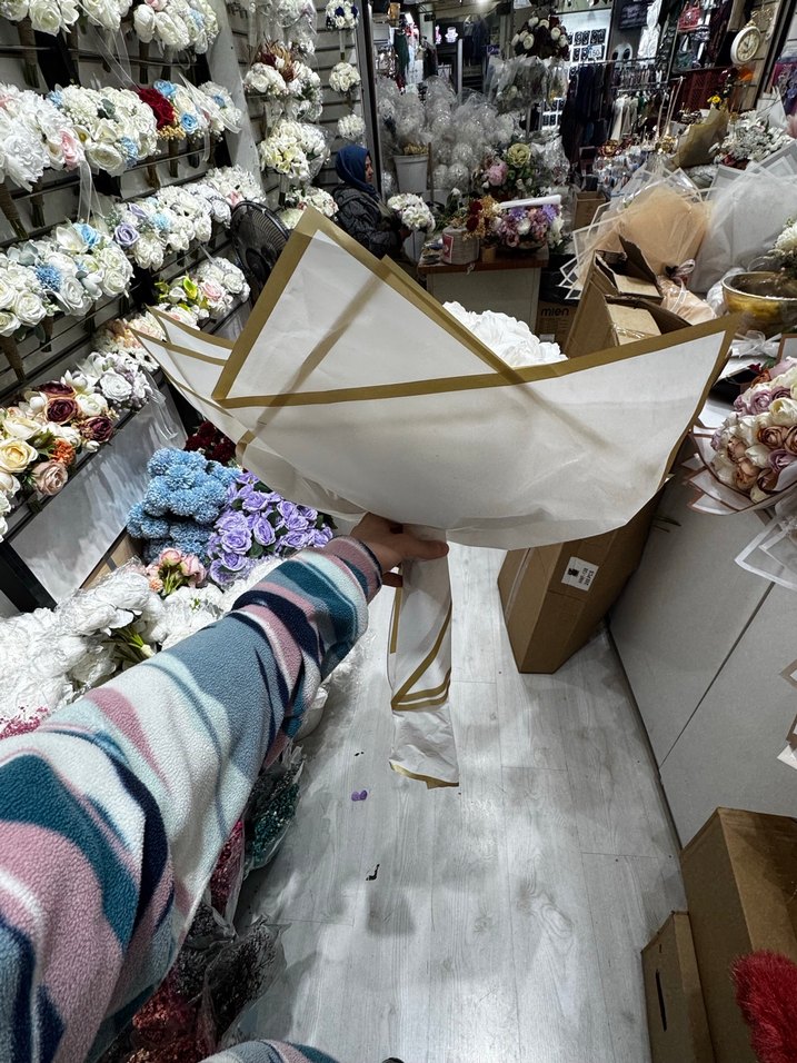 Beyaz Fırfırlı Bohem Gelin Aksesuarı - Görsel 2