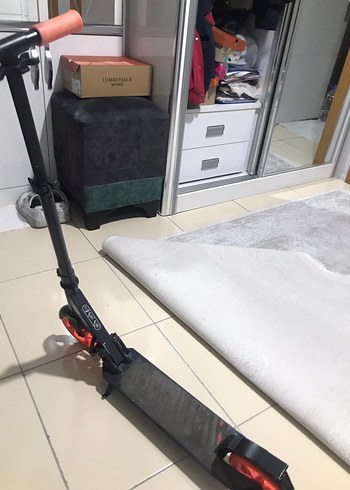 Turuncu Çocuk Scooter'ı, Ayarlanabilir Yükseklik az kullanılmış - Görsel 3