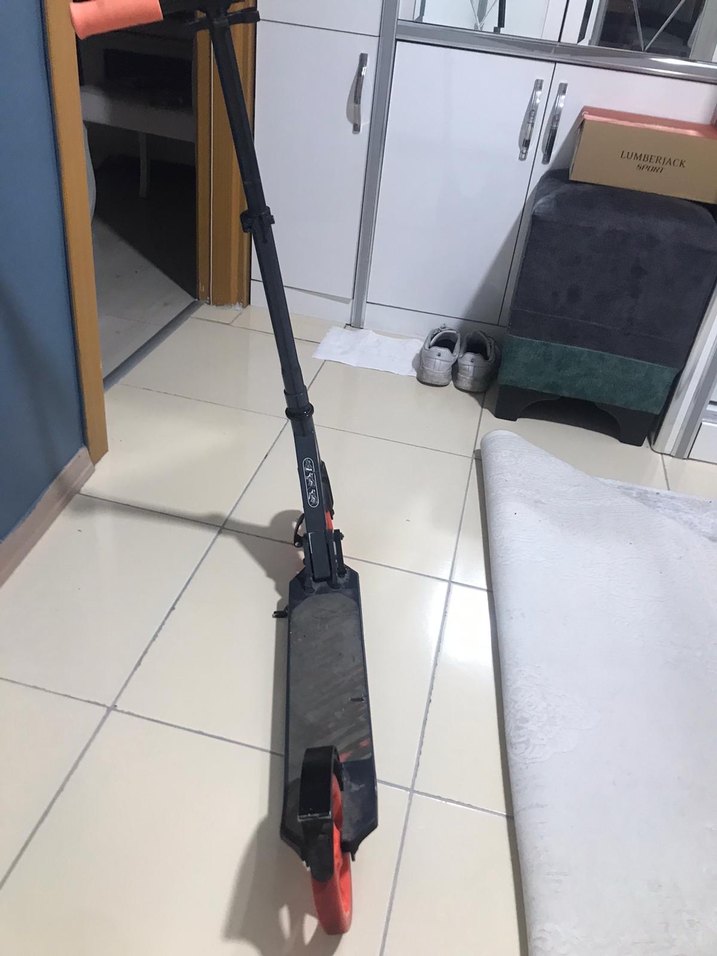 Turuncu Çocuk Scooter'ı, Ayarlanabilir Yükseklik az kullanılmış - Görsel 2