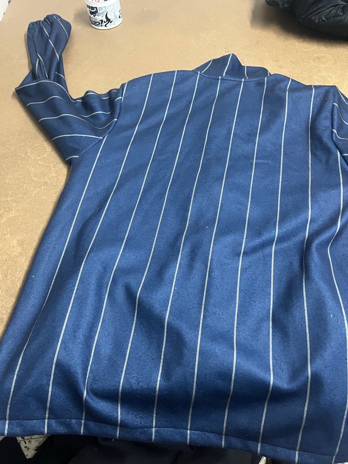 Mavi Fermuarlı Erkek Spor Forma - Görsel 3