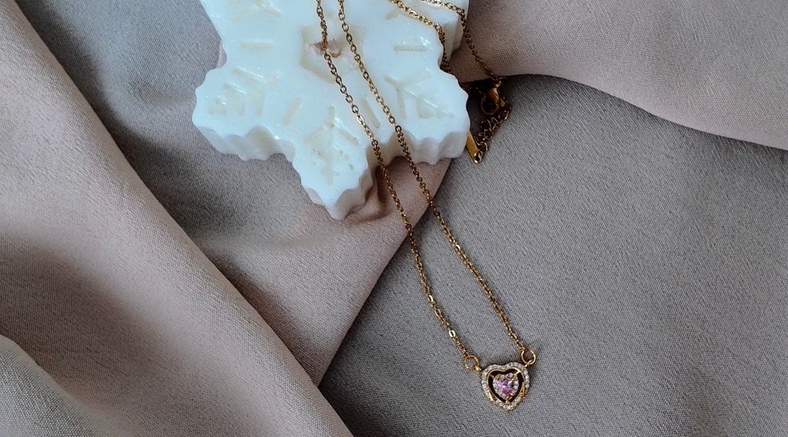 AŞK ENERJİSİ GOLD KOLYE - Görsel 2