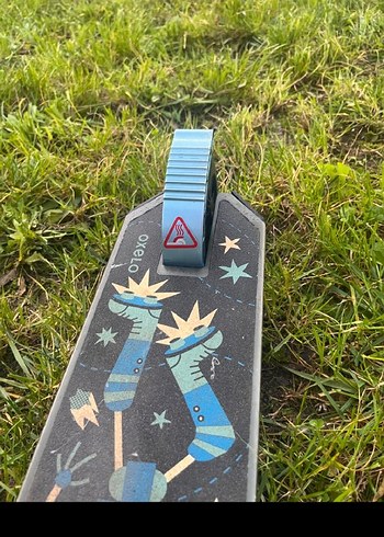 Mavi Çocuk Scooter - Görsel 4