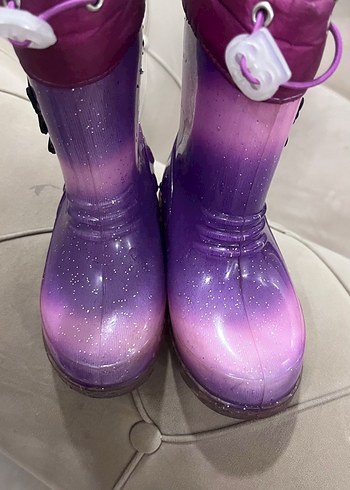 Parlak Mor Kız Çizmesi - Görsel 2