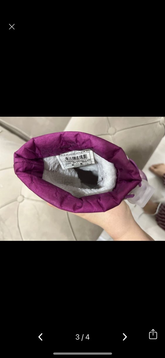 Parlak Mor Kız Çizmesi - Görsel 3