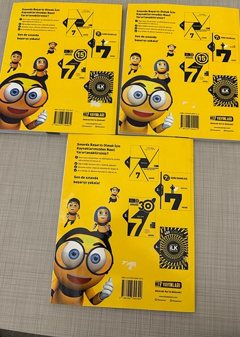 7. Sınıf Soru Bankası Seti - Matematik, Fen, İngilizce - Görsel 2