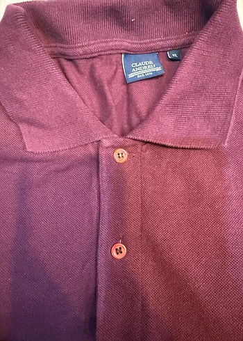 Bordo Erkek Uzun Kollu Polo Tişört - Görsel 2