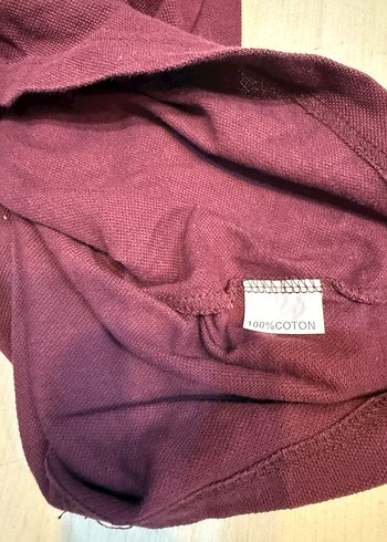 Bordo Erkek Uzun Kollu Polo Tişört - Görsel 4