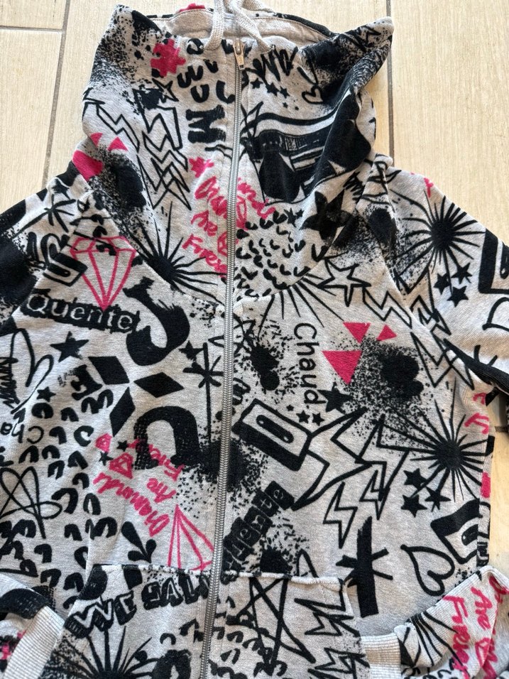 Kadın Fermuarlı Kadife Eşofman Üst - Görsel 2